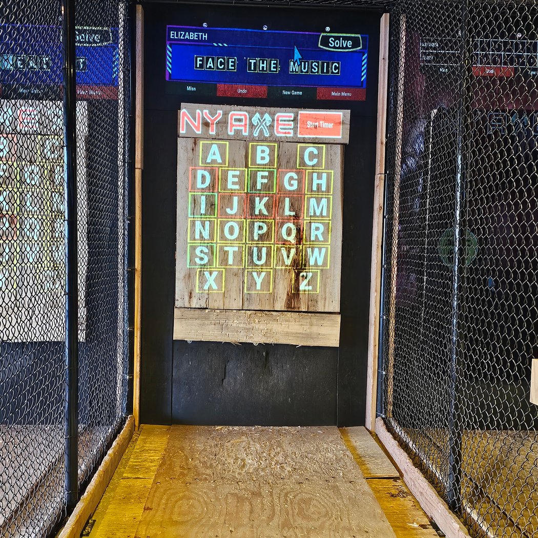 NY Axe Throwing Range - Selden 3