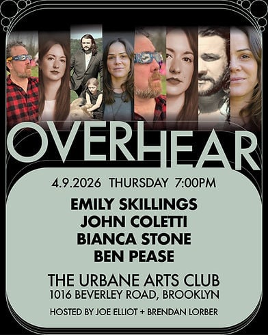 Overhear Poetry Reading 1