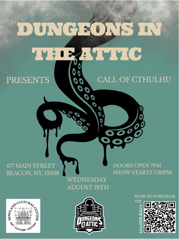 DUNGEONS IN THE ATTIC Presents: CALL OF CTHULHU 1