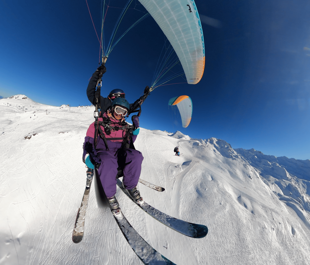 Menuires Paragliding 2
