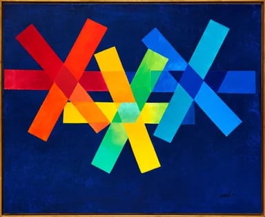 Heinz Mack's Solo Exhibition 1
