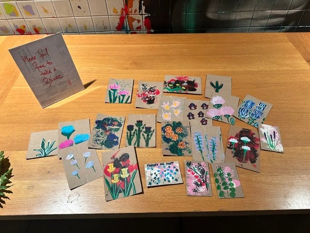 EAST WORKSHOP: Paint, Play & Share: Small Flower Paintings with Kate Mereand 1