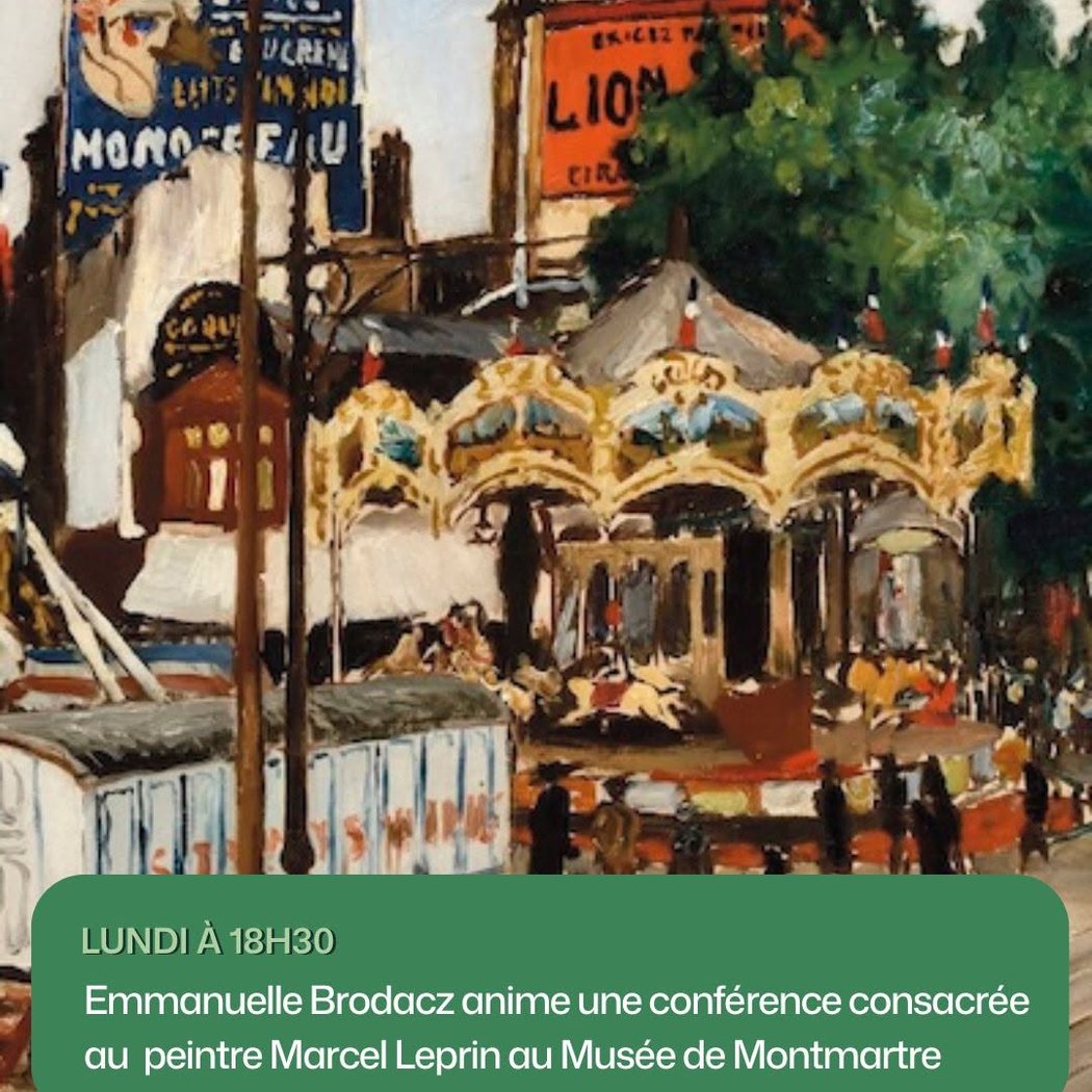 Conférence consacrée au peintre Marcel Leprin 1