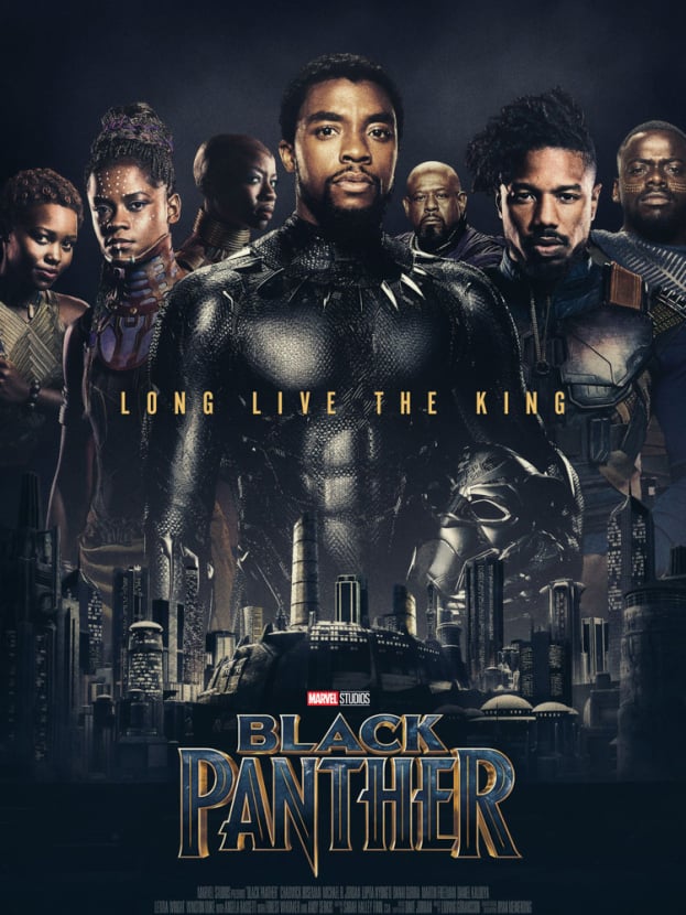 Black Panther Under the Stars