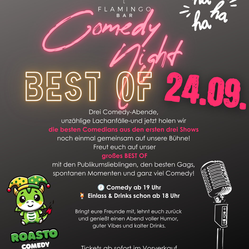 Flamingo Comedy Night 1