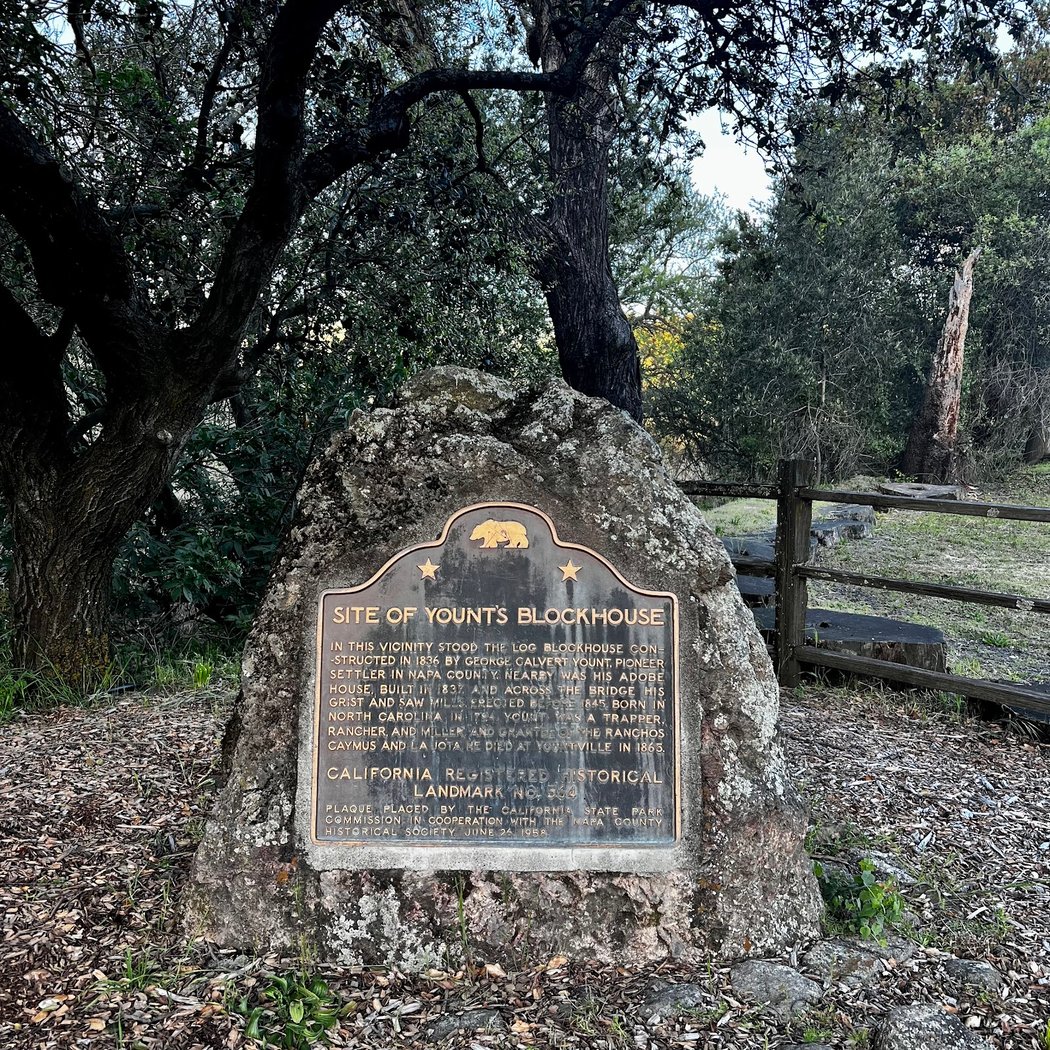 Site of George Yount's Blockhouse 1