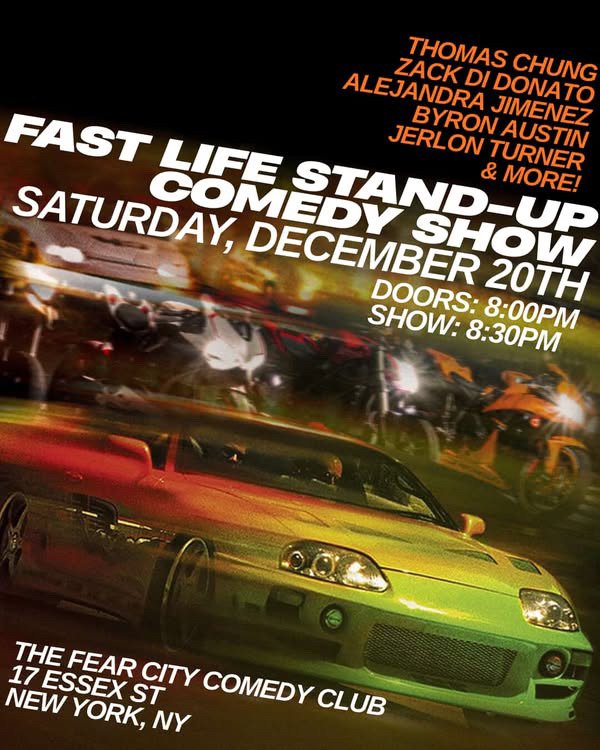 Fast Life: A Stand Up Comedy Show 1