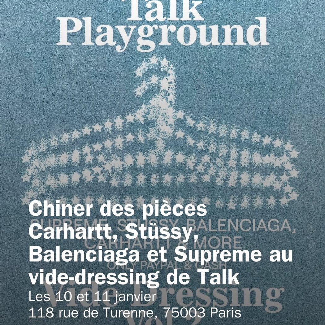 Vide-dressing de Talk 1