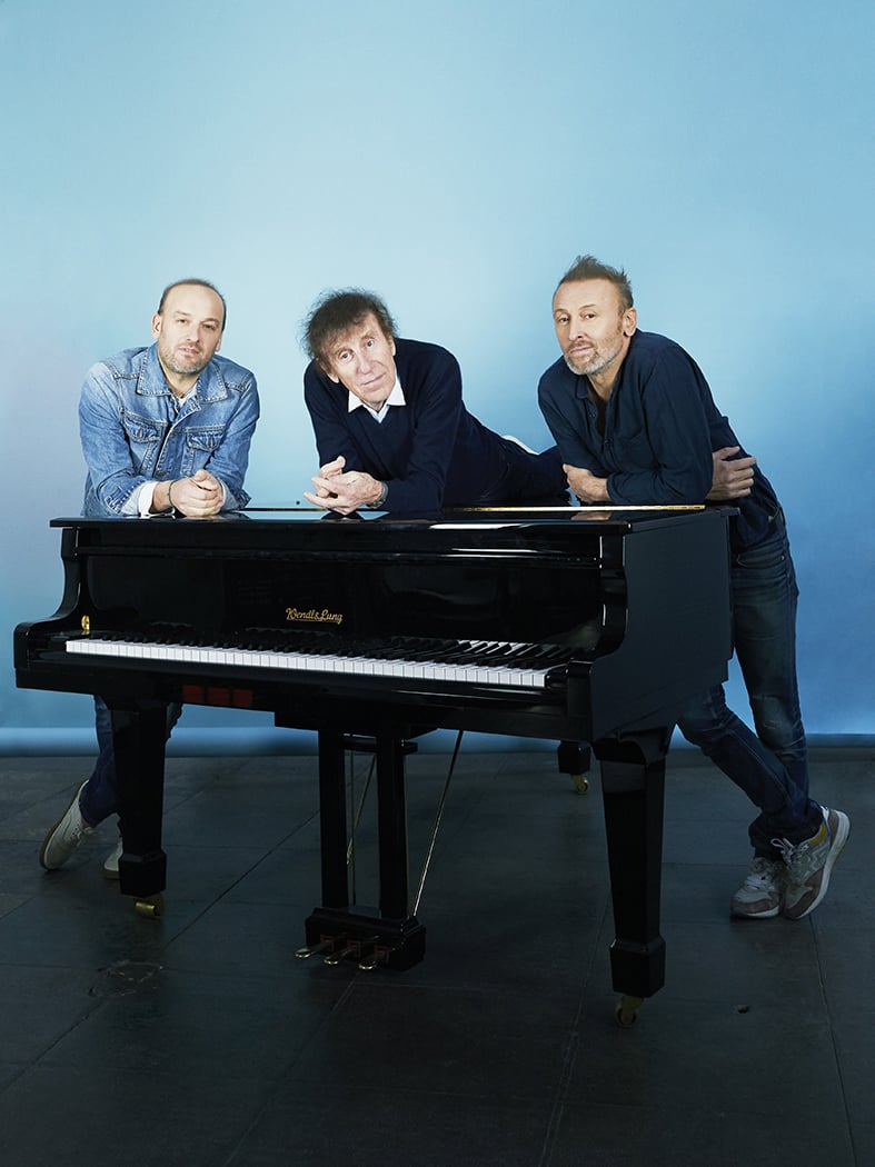 Concert Alain Souchon Ours (Charles Souchon) Pierre Souchon 2