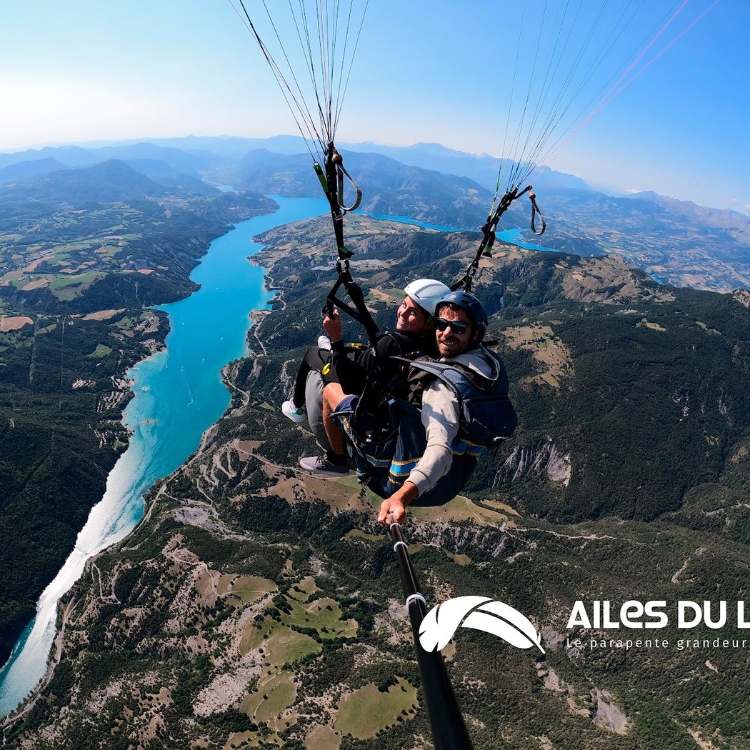 Flight Paragliding To Emissions Ponçon "The Wings Du Lac" 2
