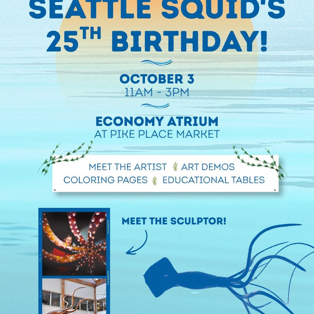 Seattle Squid 25th birthday celebration