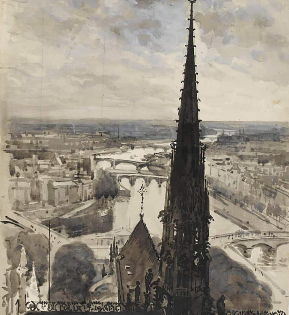 Exhibition on the Restoration of Notre-Dame Cathedral 1