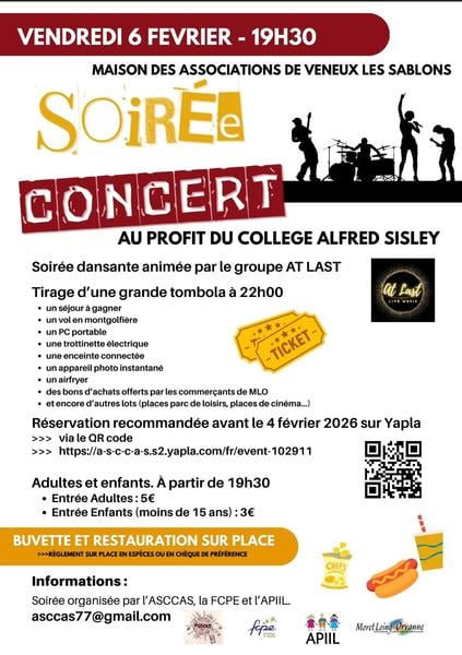Soirée concert et dansante 1