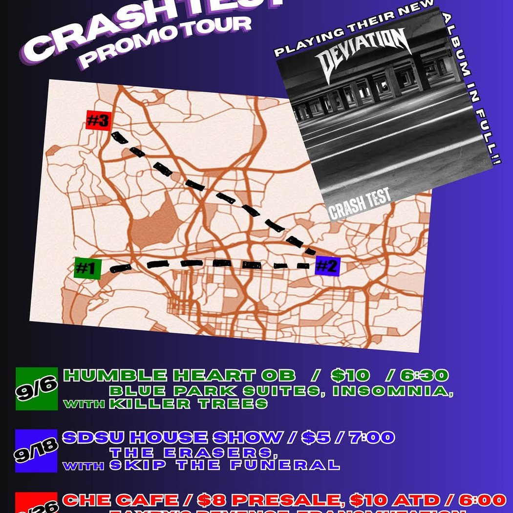 Deviation CRASH TEST Promo Tour
