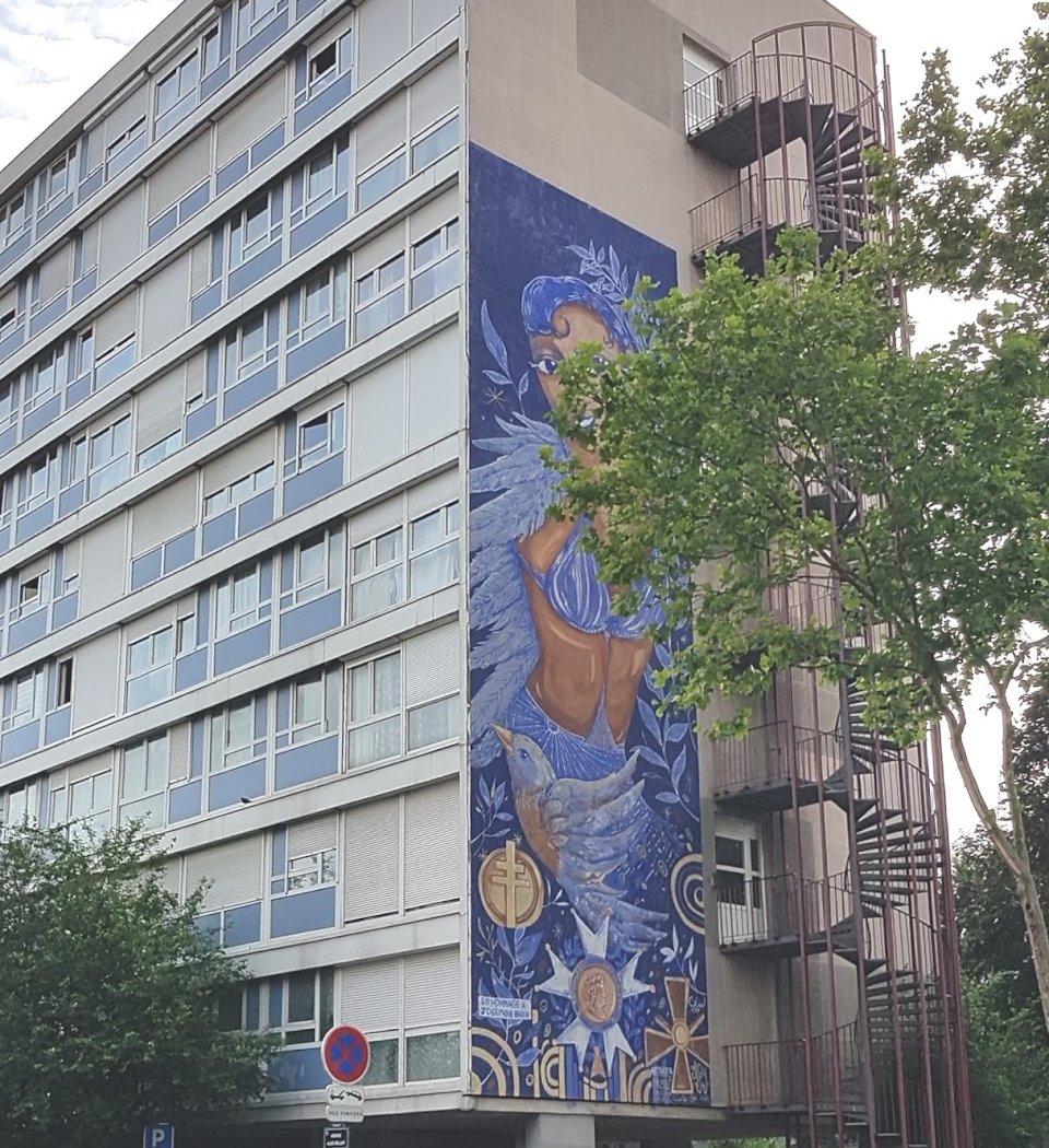 Fresque murale Joséphine Baker 3