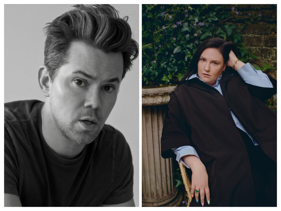THE FAMESICK TOUR Book Launch: Lena Dunham with Andrew Rannells 1
