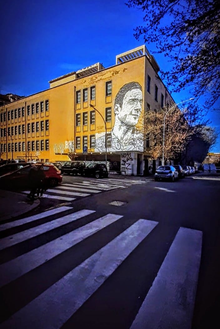 Francesco Totti Giant Mural 2