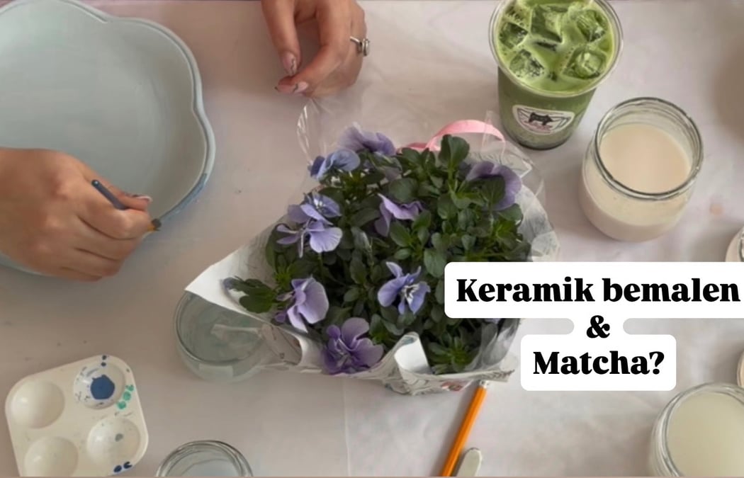 🍹✨🍸 Drink & Paint 🍸✨🍹Keramik bemalen I Matcha I Mocktails I Afterwork Drinks 1