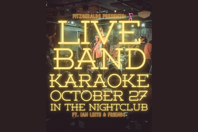 LIVE BAND KARAOKE! ft. Ian Leith & Friends