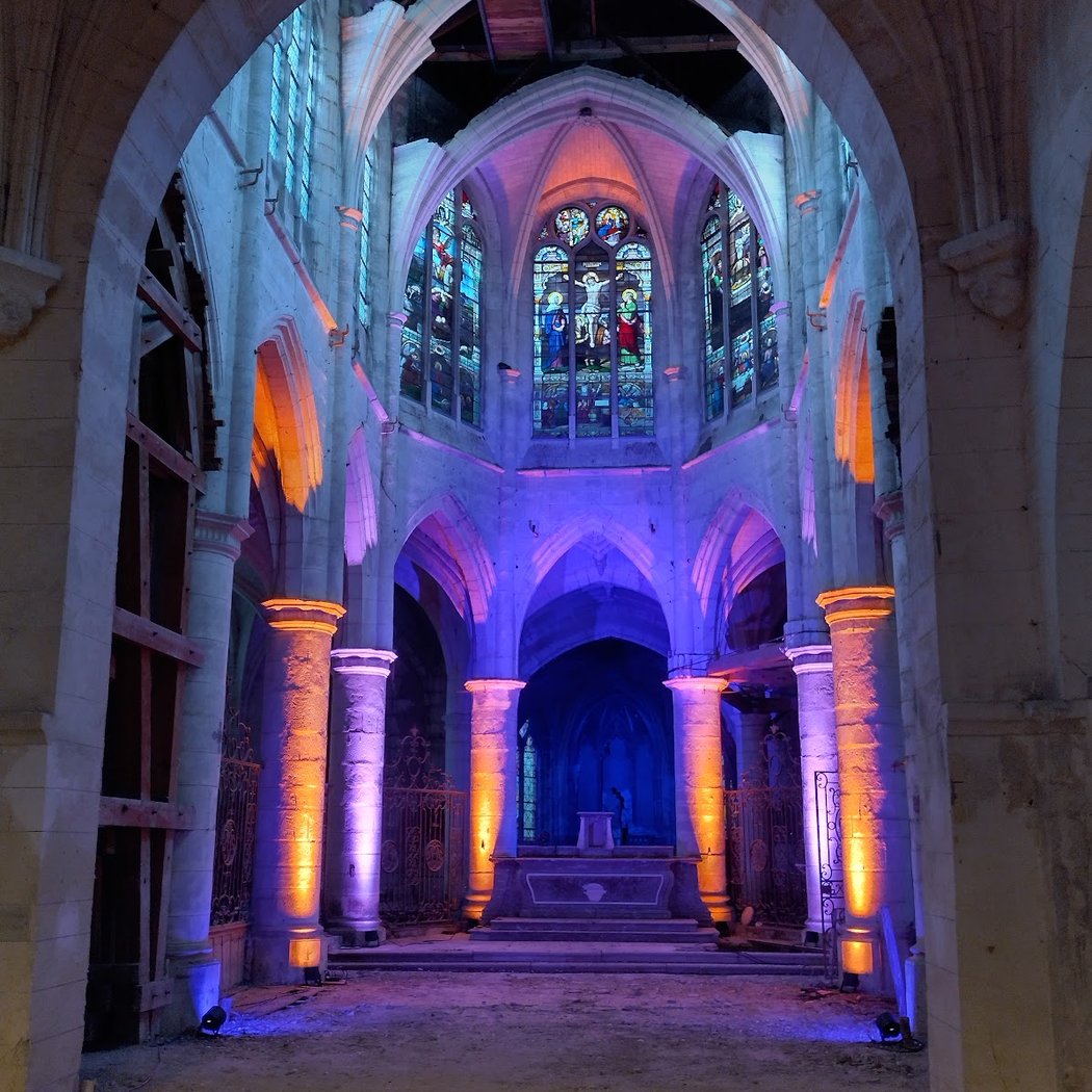 Self-guided tour of the western part of the Sainte-Croix church 1