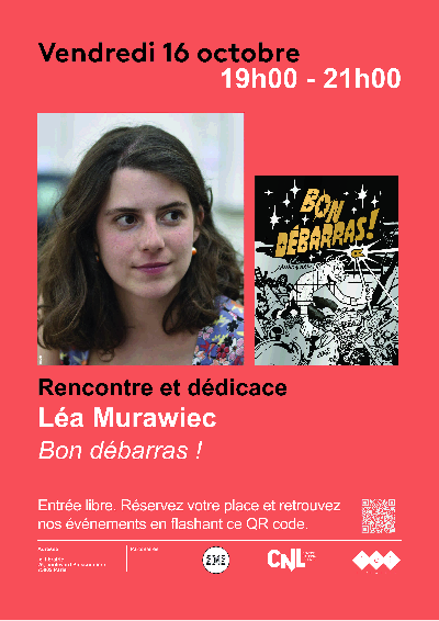Rencontre et dédicace avec Léa Murawiec