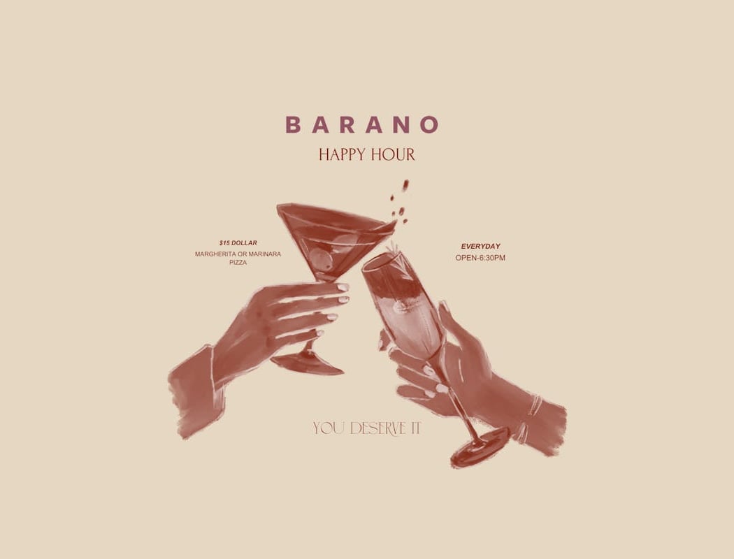 Barano Happy Hour 1