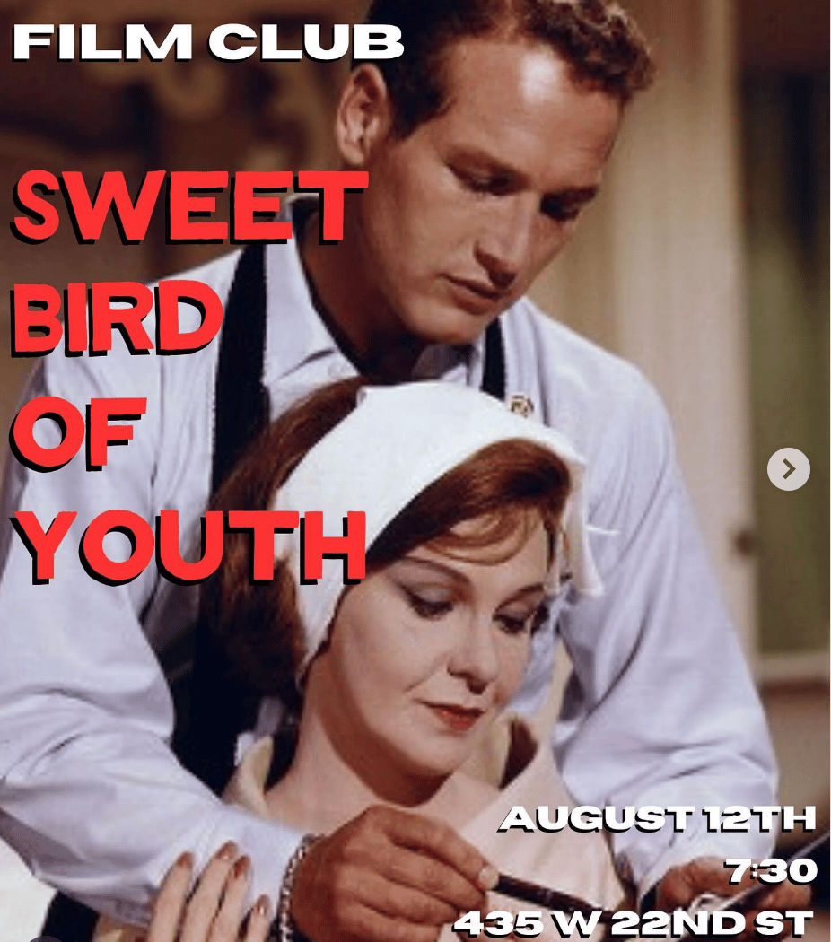 Film Club Screening of Sweet Bird of Youth 1