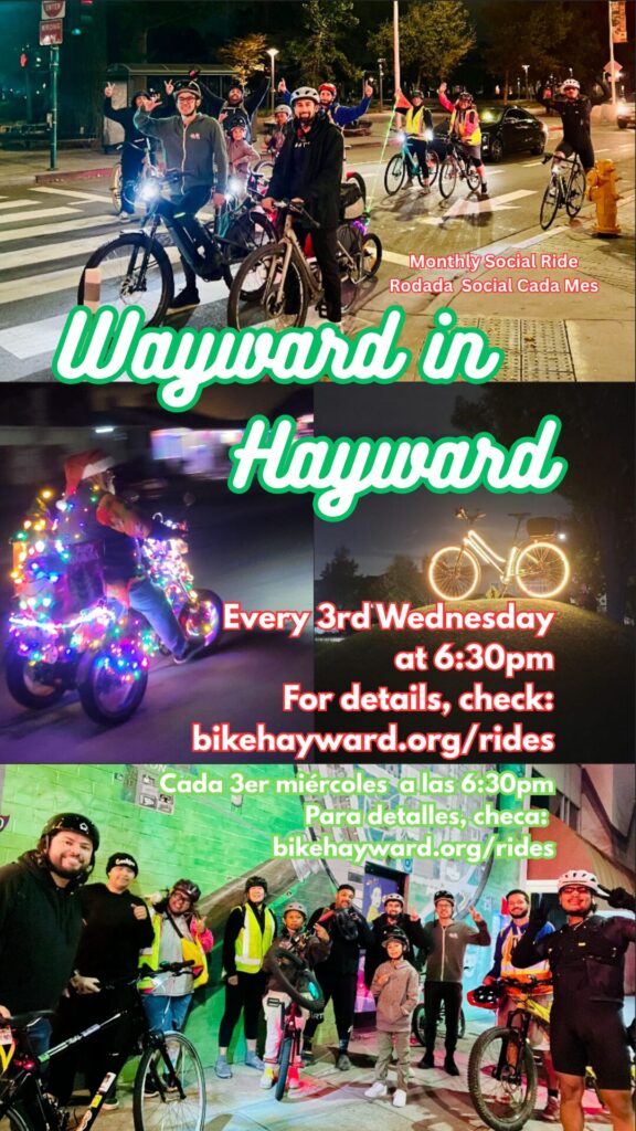 Wayward in Hayward - Monthly Social Ride 1