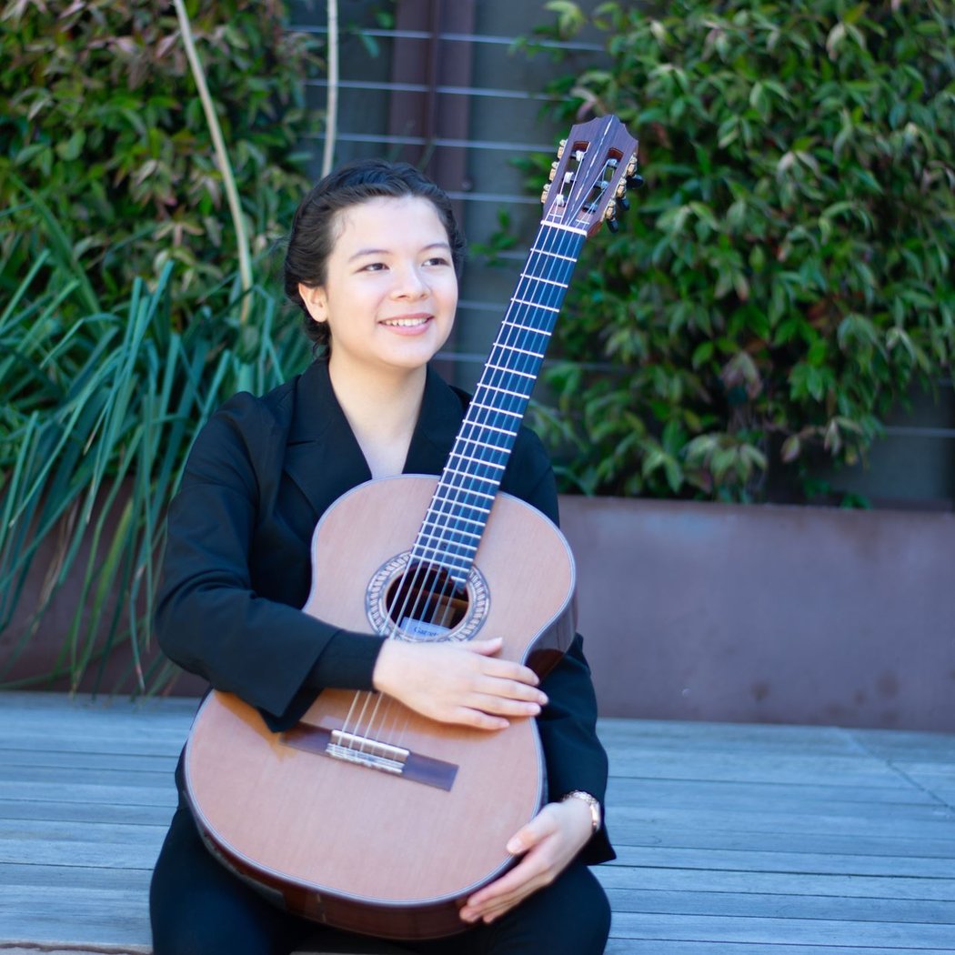 Guitarist Emilia Diaz Delgado 1