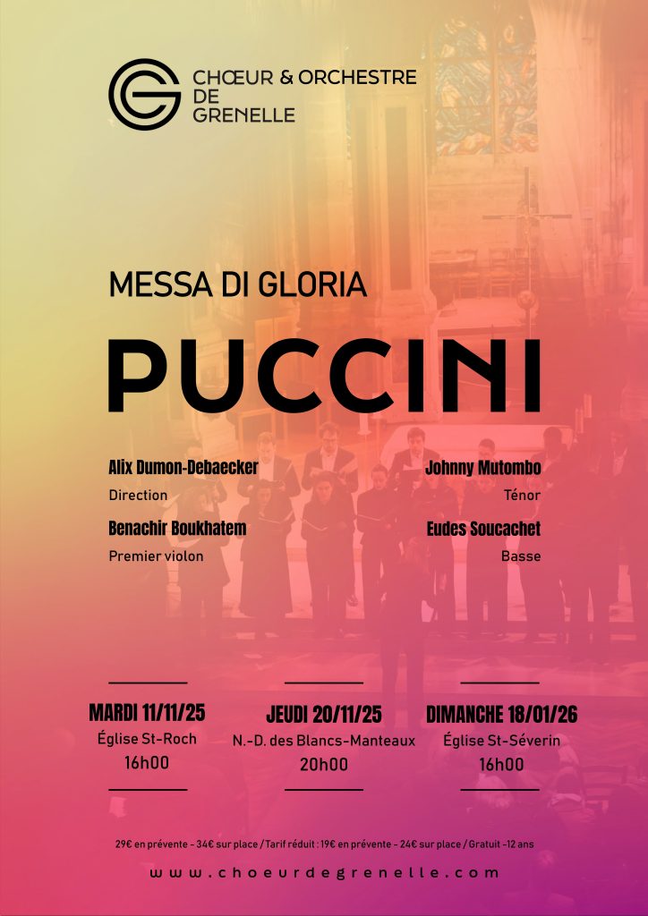 Concert Missa de Gloria de Puccini 1