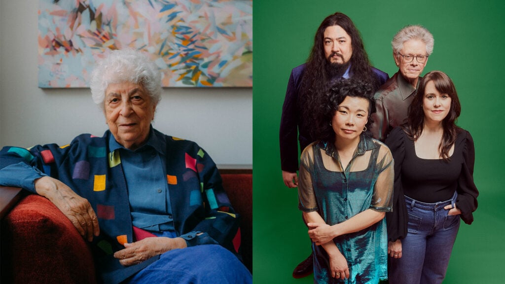 Performing Abstraction: Samia Halaby with Members of the Kronos Quartet 1