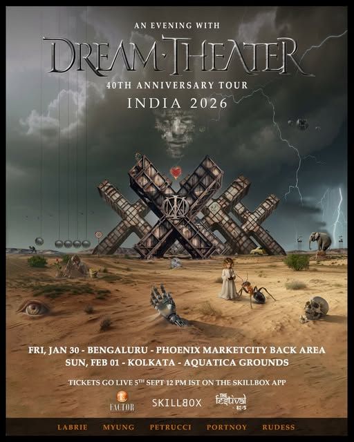 An Evening with Dream Theater 40th Anniversary Tour 1