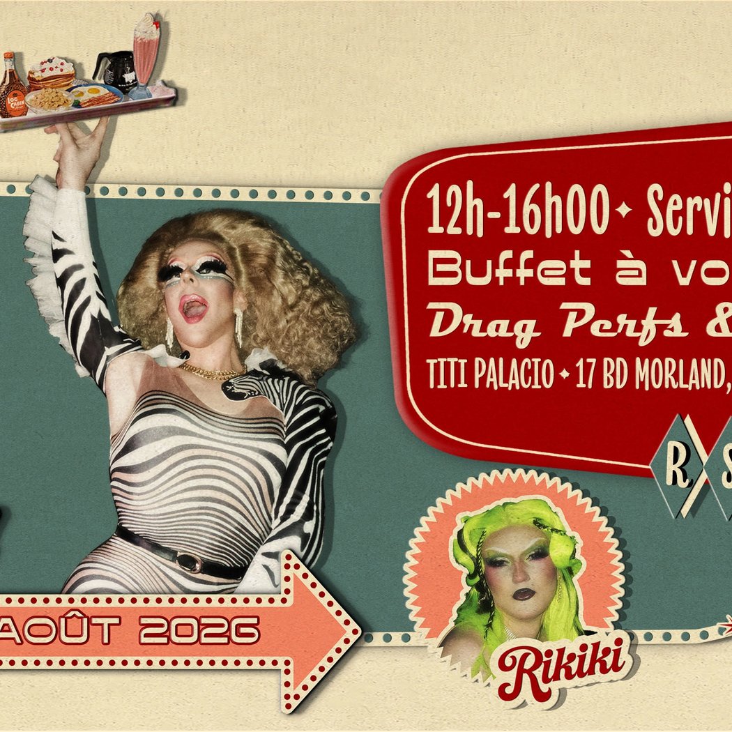 Gigi's Titi Drag Brunch avec Rikiki