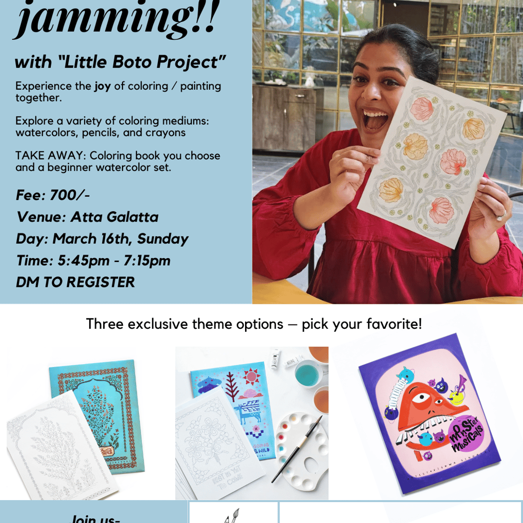 Art Jamming with Little Boto Project 1