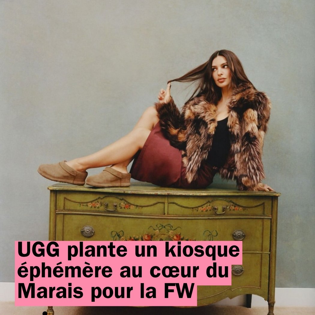 Kiosque éphémère UGG