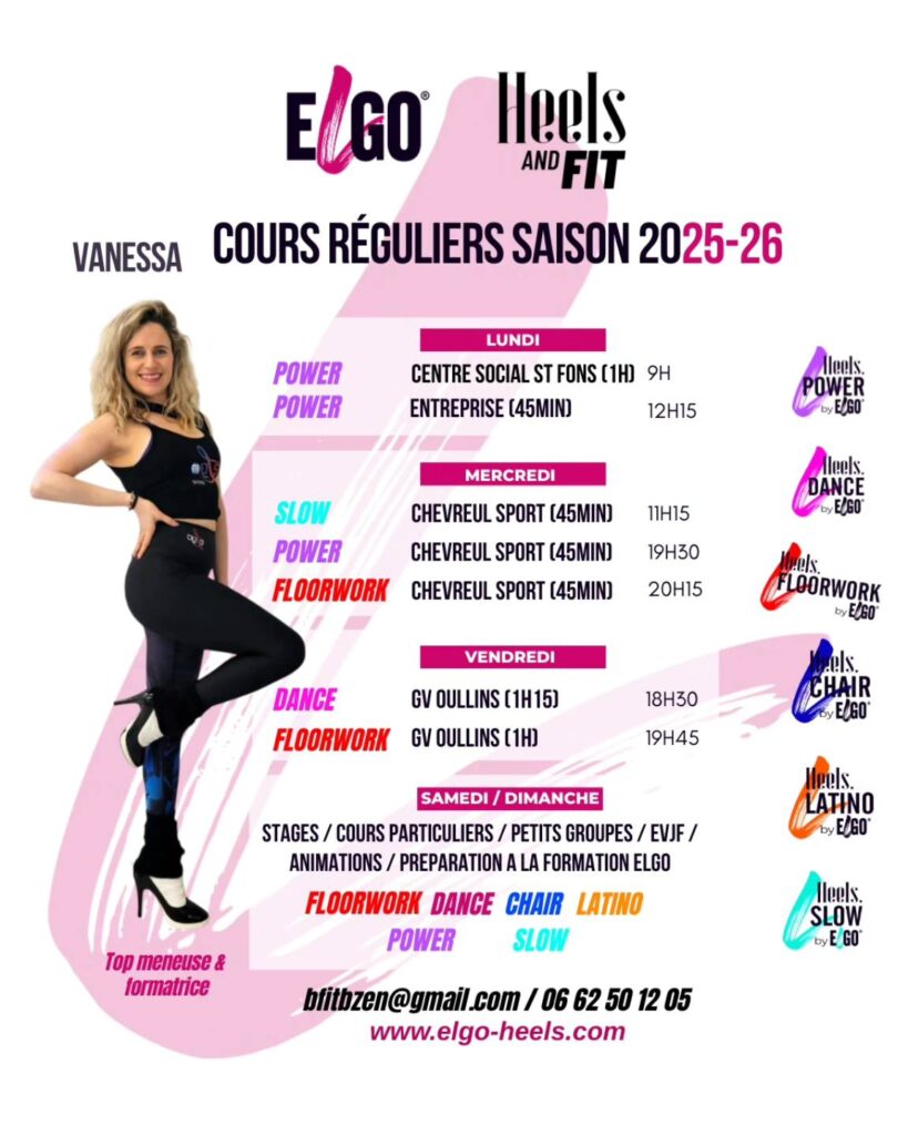 Cours les Vendredis avec Vanessa 1