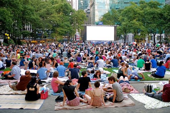 Movie Nights at Bryant Park 1
