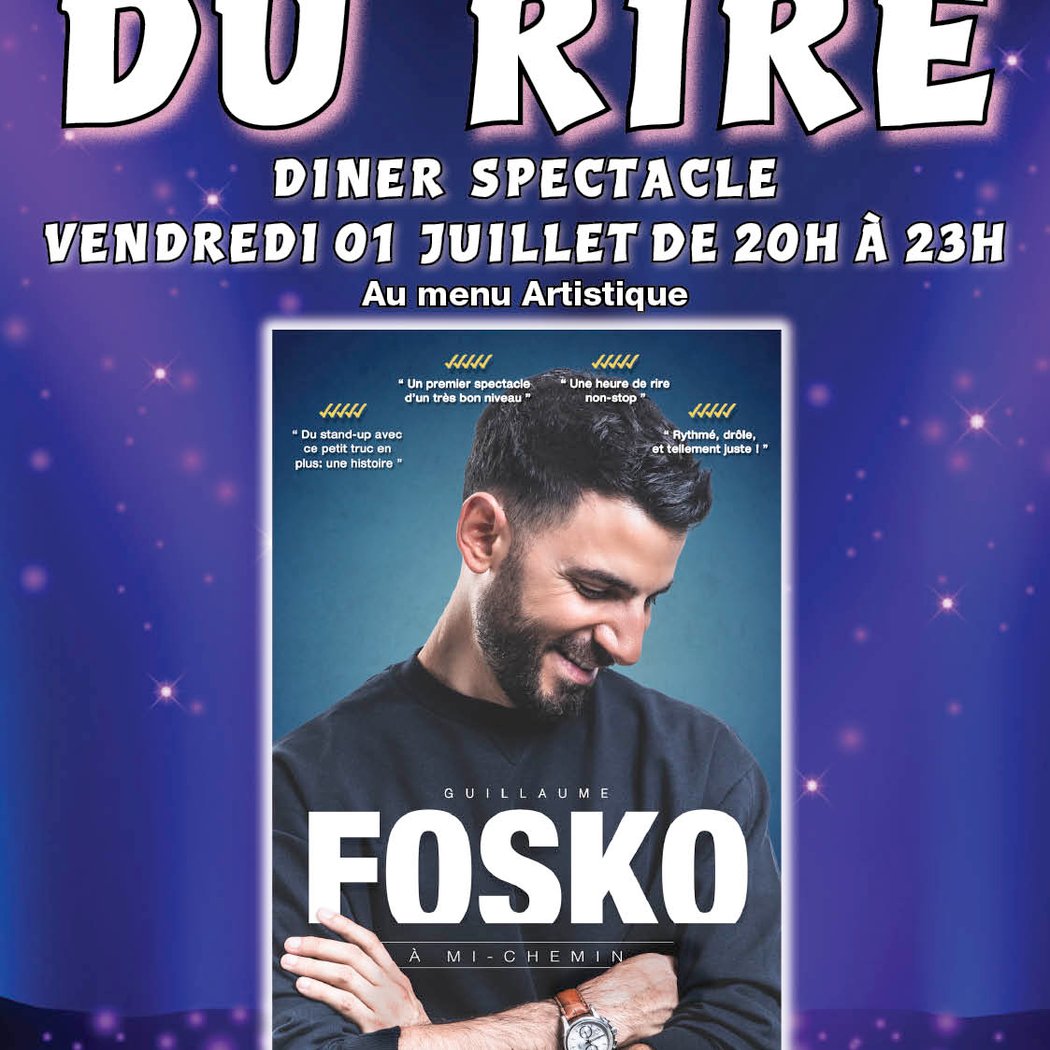 Dîner-spectacle “Les Saint-Vincent du Rire” 1
