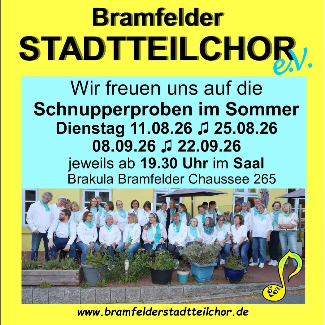 Bramfelder Stadtteilchor – Probe