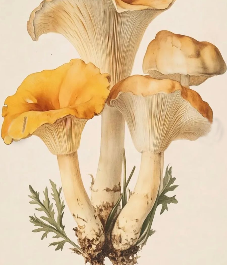 Paint Party - Adults and/or Adults with Kids Ages 14+ (Mushrooms) 1