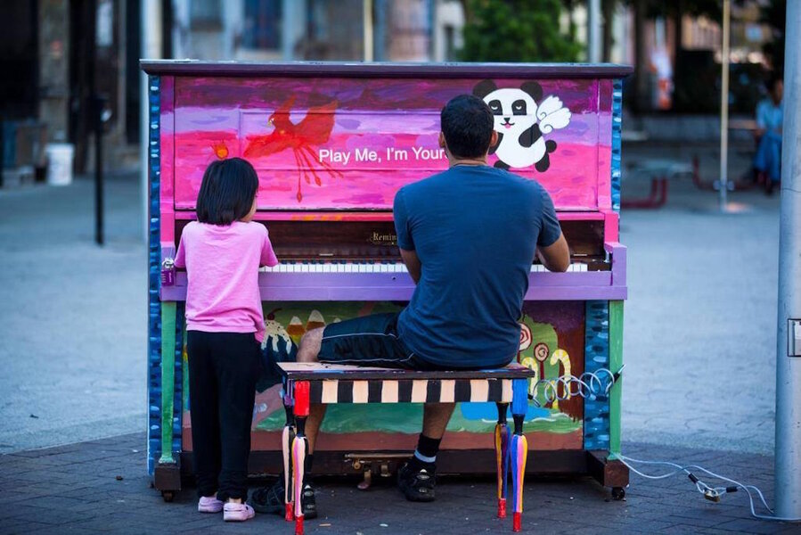 Pianos on Main Interactive Art Installation 2