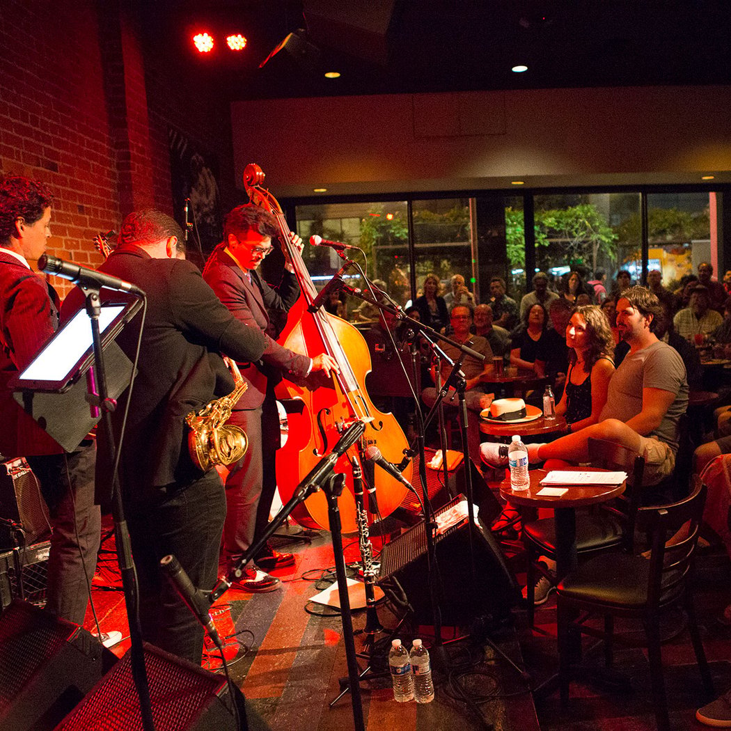 SJZ Break Room Jazz Jam featuring Karl Perazzo 2