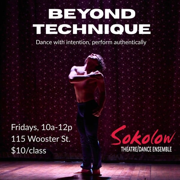 Beyond Technique - class with the Sokolow Theatre/Dance Ensemble