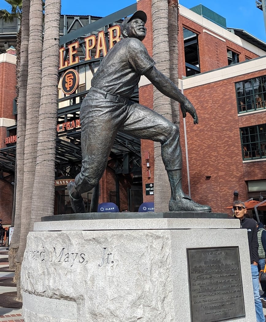 Willie Mays Statue 2
