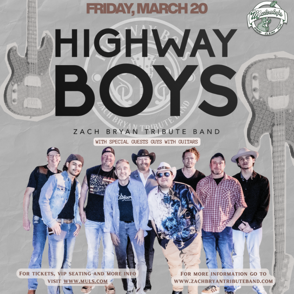 The Highway Boys (Zach Bryan Tribute) with special guests Guys with Guitars 1