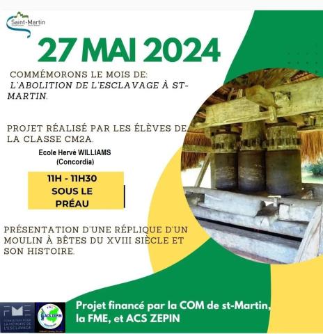 Présentation d'une réplique d'un moulin à bête du 18è siècle 1
