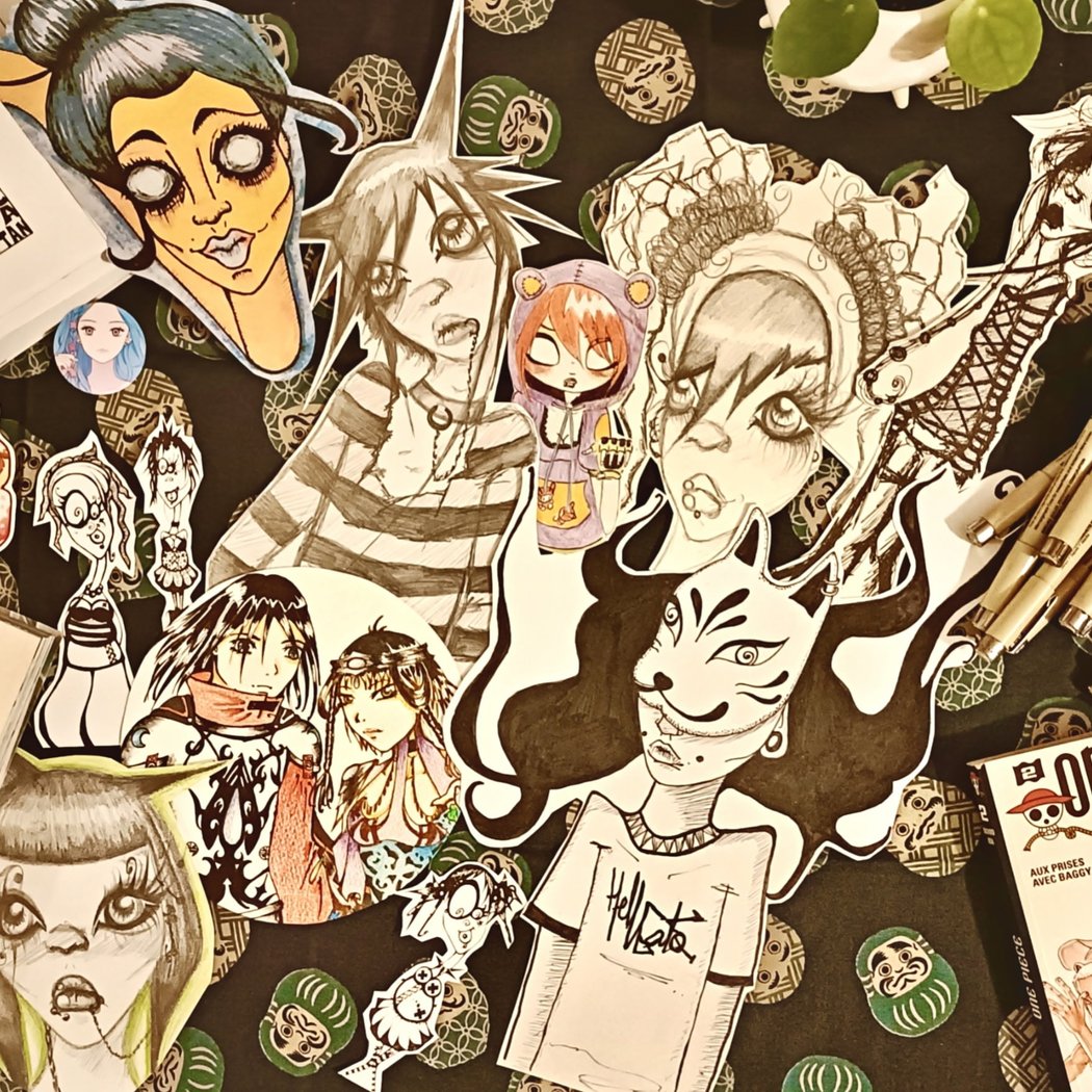 Stage Dessin Manga, avec Marion 1