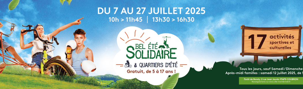 Bel été solidaire – Quartiers d’été 1