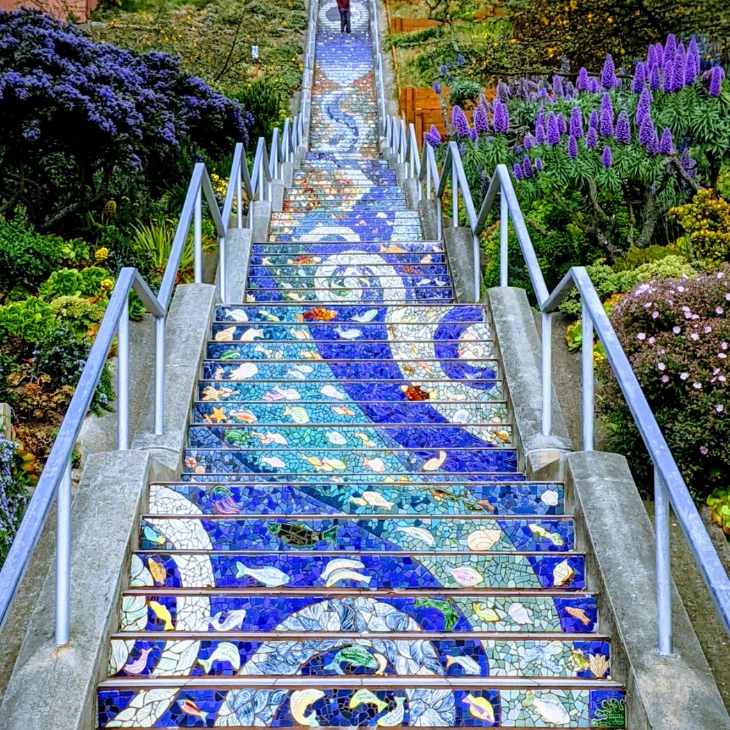 16th Avenue Tiled Steps 1