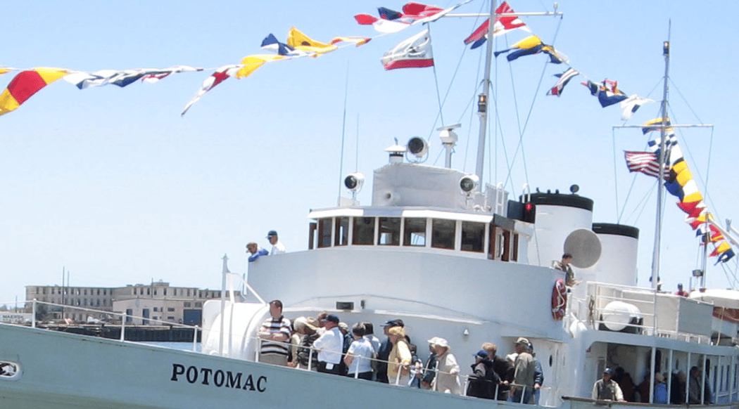 USS Potomac Live Narrated Cruises